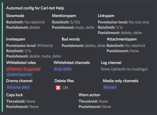 Auto clear chat discord