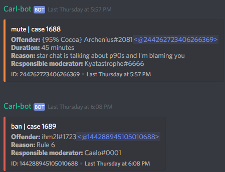 Moderation Bots Discord